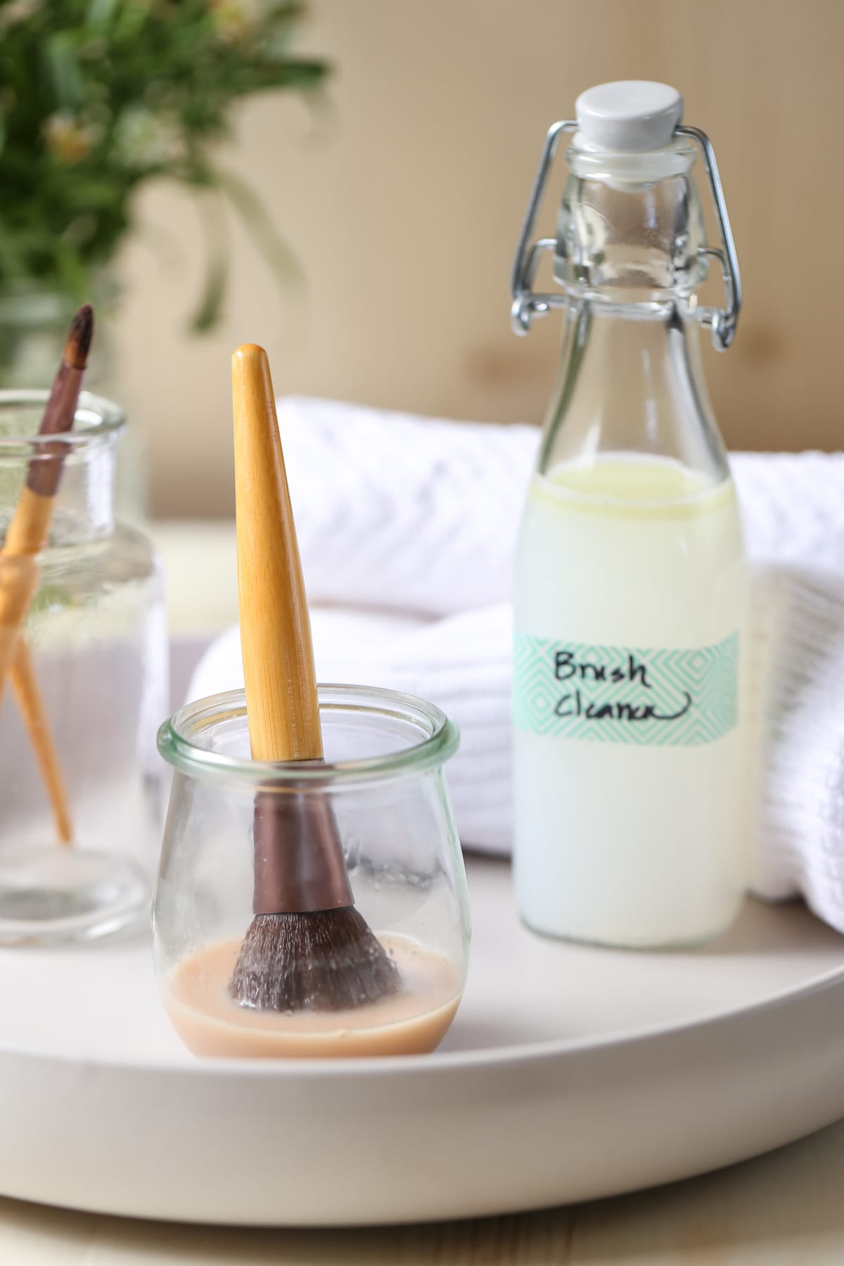 Homemade Natural Makeup Brush Cleaner Live Simply