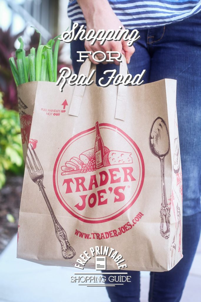 Shopping for real food at Trader Joe's. See my top picks of real food options at Trader Joe's.