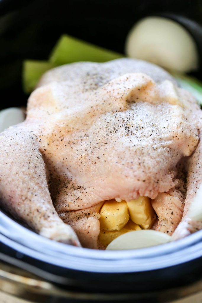 Instant pot discount shredded whole chicken