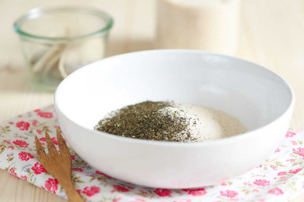 Homemade Green Tea Facial Exfoliator. Who knew a spa experience could be so simple? Four ingredients. Two minutes.