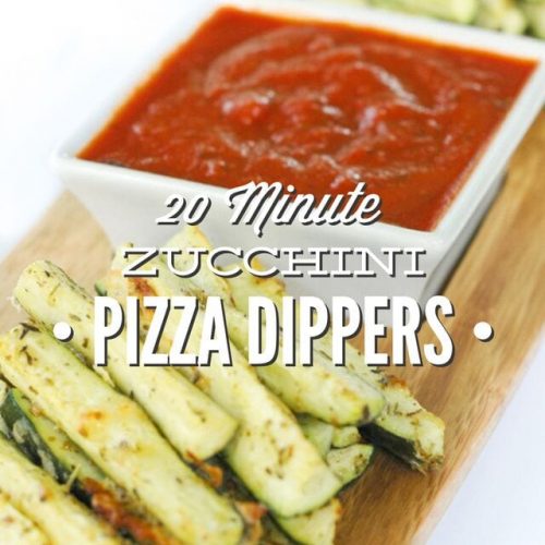Zucchini Pizza Dippers