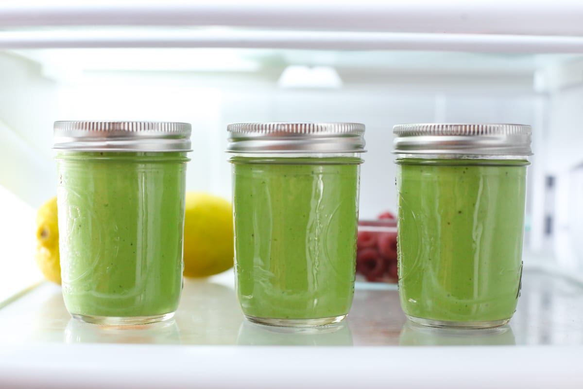 how to keep smoothie thick overnight