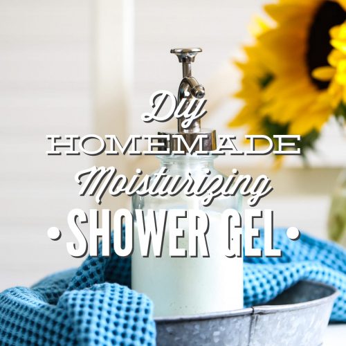 homemade shower gel