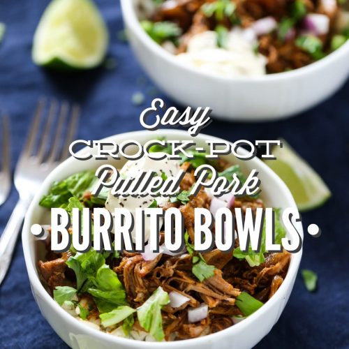 Easy Crock-Pot Burrito Bowls