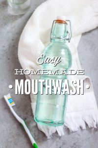 Homemade mouthwash
