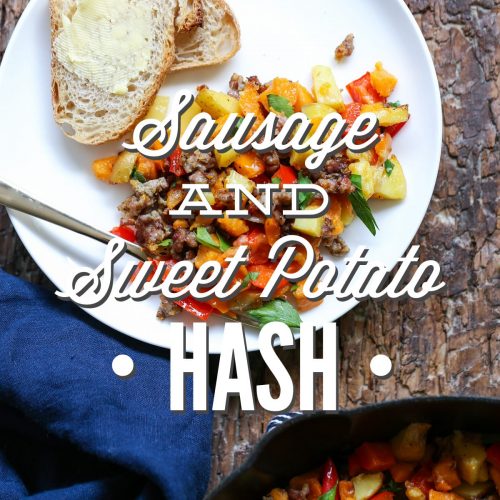 Sausage and Sweet Potato Hash