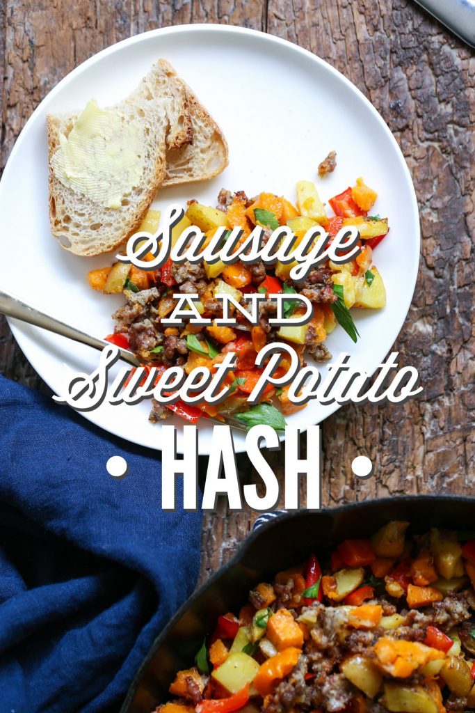 Sausage and Sweet Potato Hash. Enjoy this delicious hash any time of the year, not just in the fall. Your family will love you for this yummy breakfast recipe.