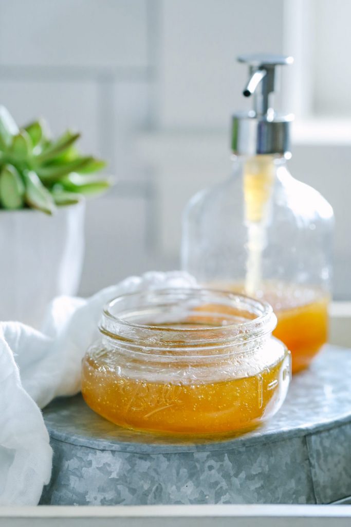 Homemade Honey and Aloe Facial Cleanser. This is super easy to make. So easy you’ll only need three ingredients, and zero fancy tools!