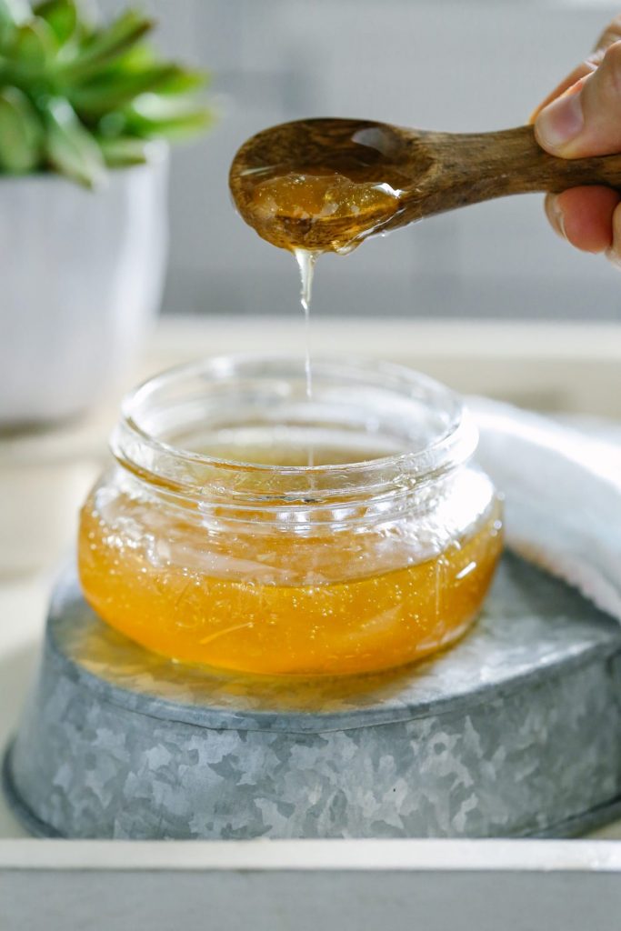 Homemade Honey and Aloe Facial Cleanser. This is super easy to make. So easy you’ll only need three ingredients, and zero fancy tools!