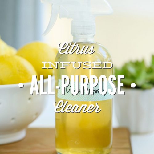 How to Make Vinegar-Infused All Purpose Cleaner