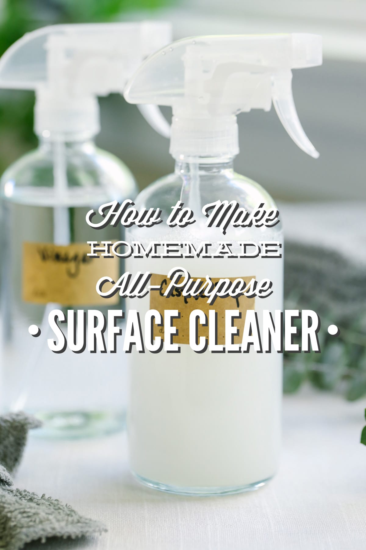 homemade cleaning spray