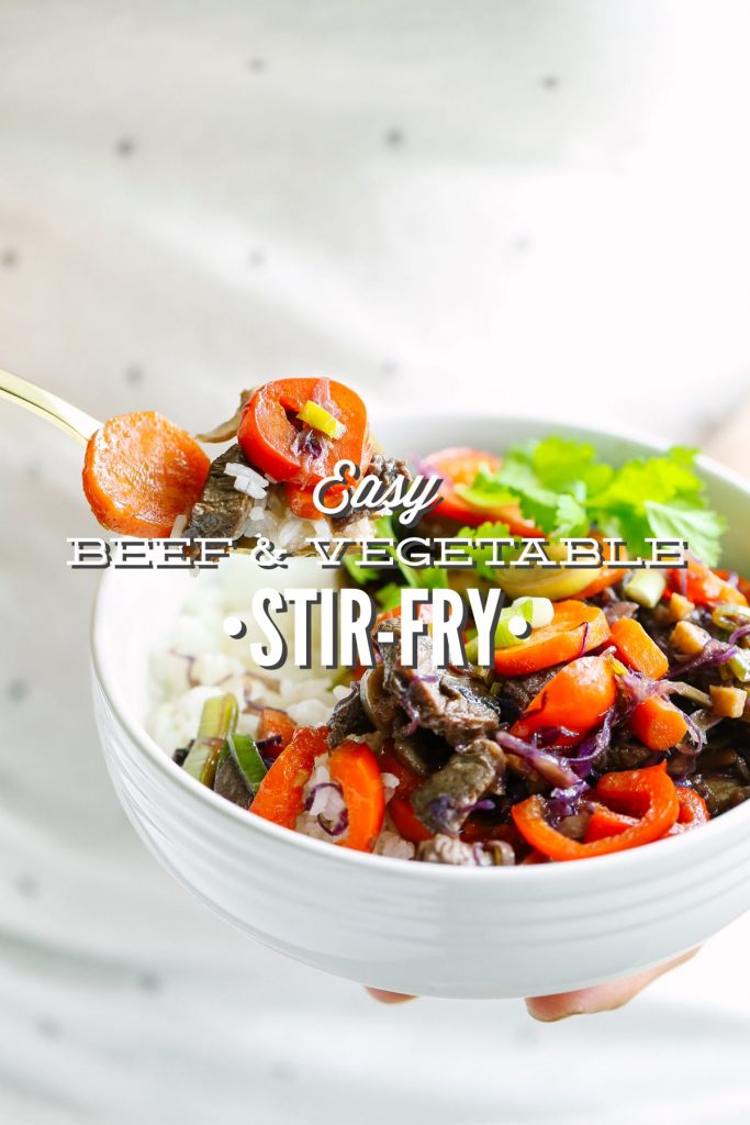 A real food stir-fry that's healthy and delicious. My whole family loves this simple dinner. Steak and Vegetable Stir-Fry