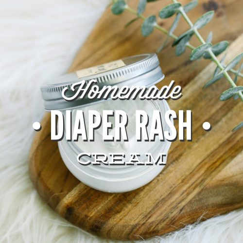 Homemade Diaper Rash Cream