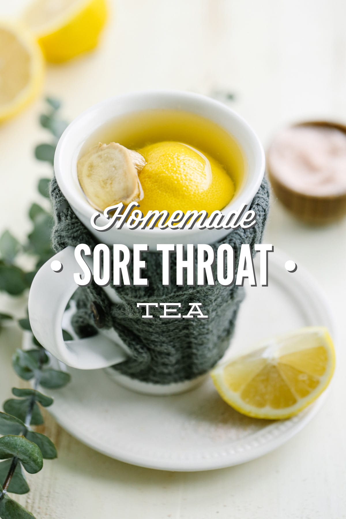 Soothing Honey and Lemon Sore Throat Tea - Live Simply