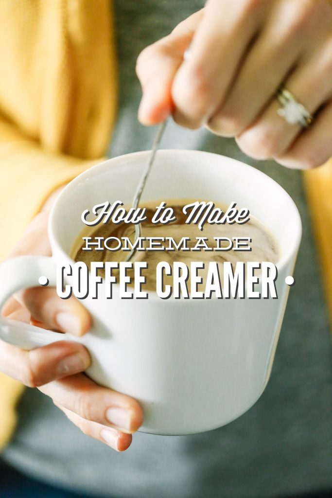 How to Make Homemade Coffee Creamer