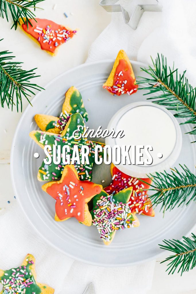 Einkorn Sugar Cookies