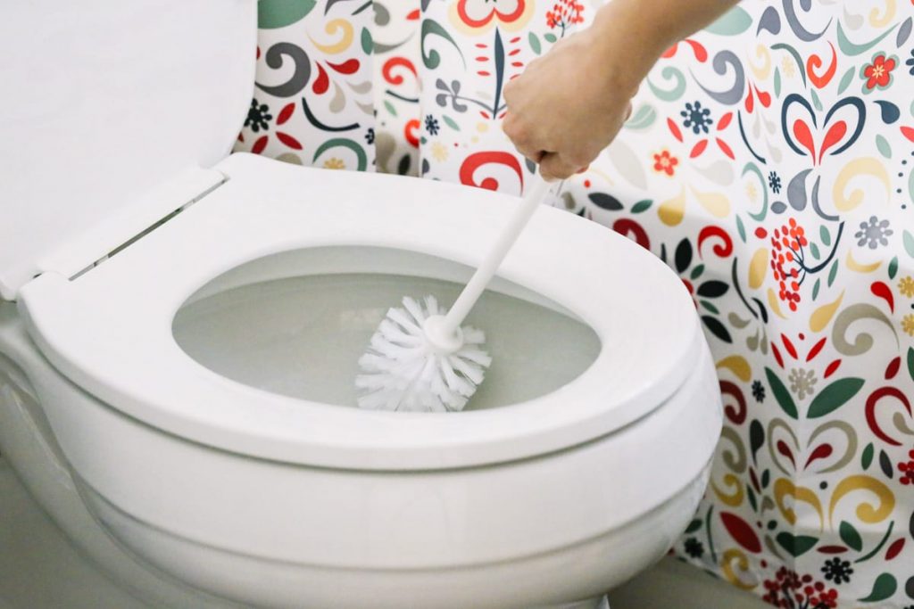 How to Clean and Disinfect a Toilet Bowl, Naturally. Love this! So simple and inexpensive using household ingredients. My toilets look and smell amazing.