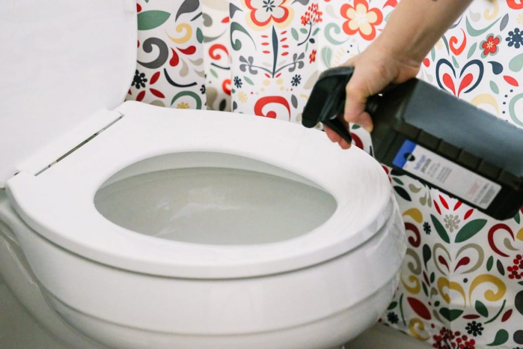 How to Clean and Disinfect a Toilet Bowl, Naturally. Love this! So simple and inexpensive using household ingredients. My toilets look and smell amazing.