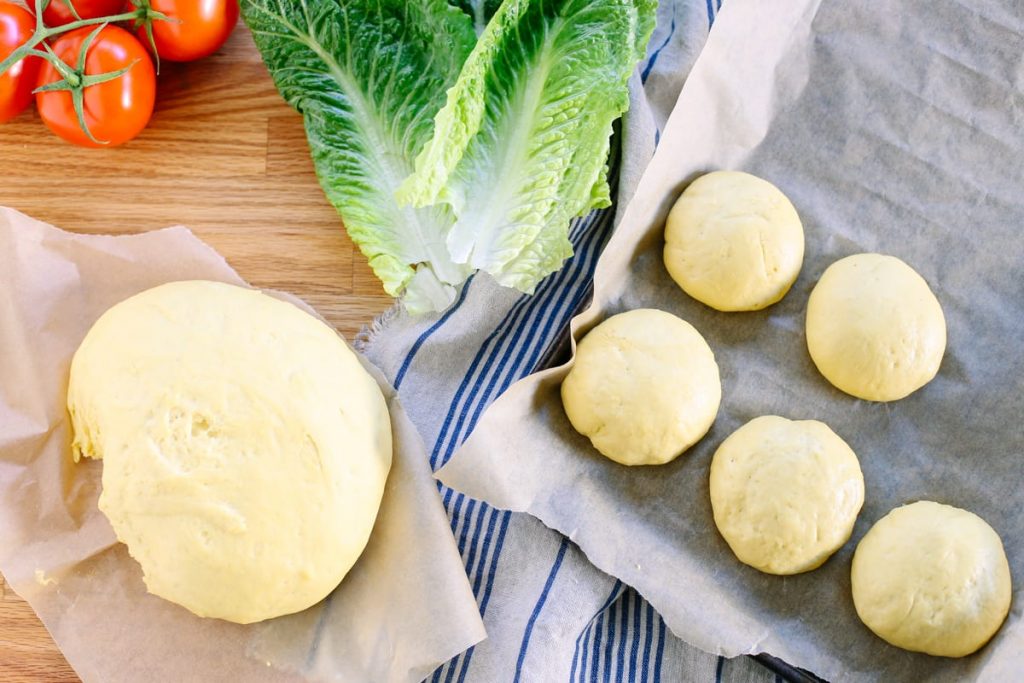 Buns that are fluffy and light, naturally-sweetened, 100% real, and even nourishing. So good! Freeze them so save time. These also make great sandwich buns.