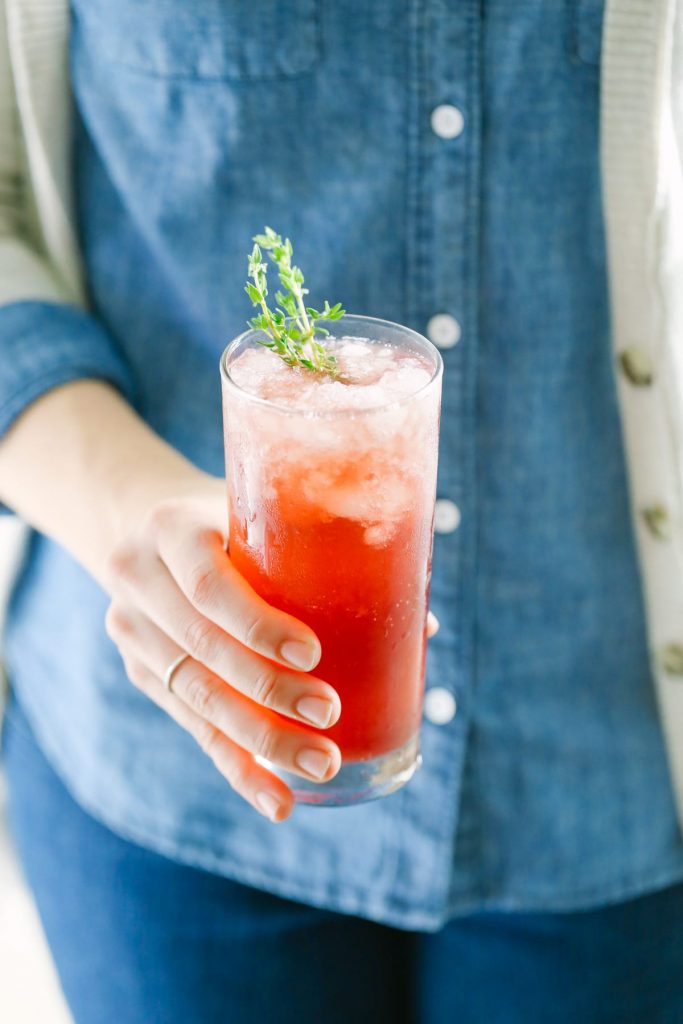 I LOVE this drink! A super easy homemade soda that provides an immune-boost with every sip! So good. A fun soda-like mocktail that's actually good for you.