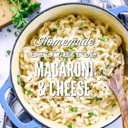 Homemade Stove-Top Macaroni and Cheese