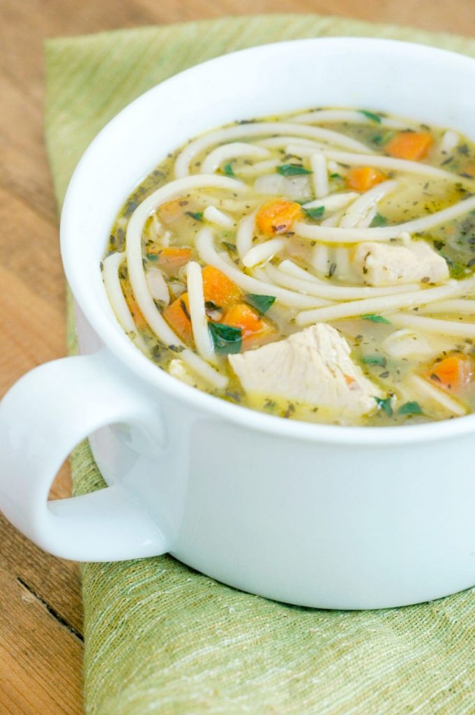 Quick and Easy Instant Pot Chicken Noodle Soup (Pressure Cooker Recipe ...