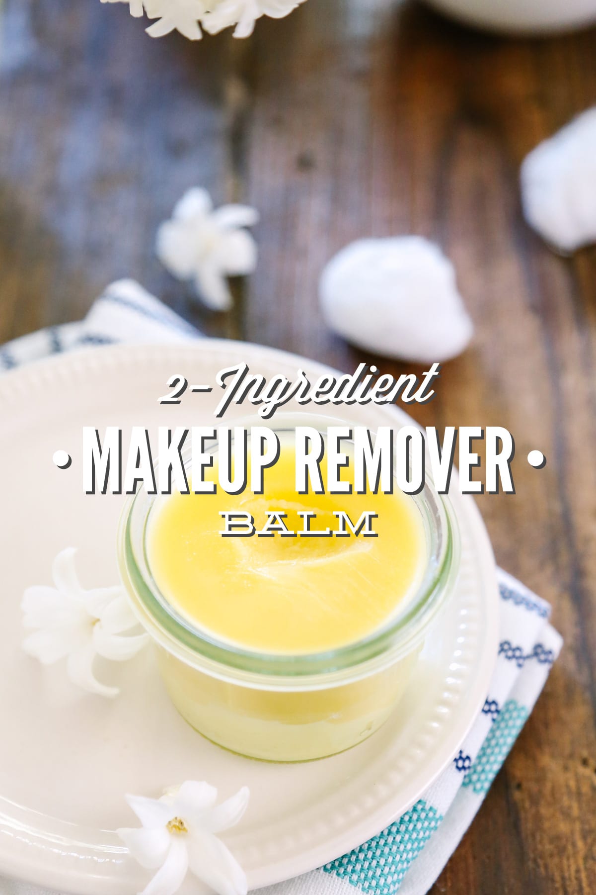 2-Ingredient Makeup Remover Balm
