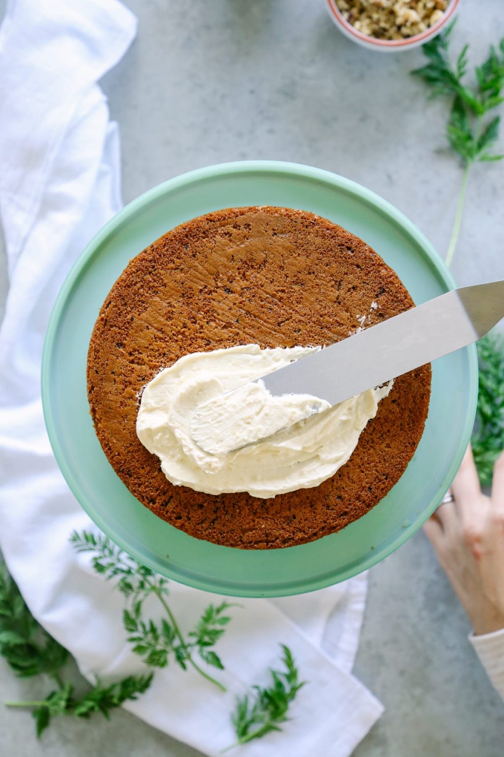 Honey-Sweetened Applesauce Carrot Cake (Einkorn Flour) - Live Simply