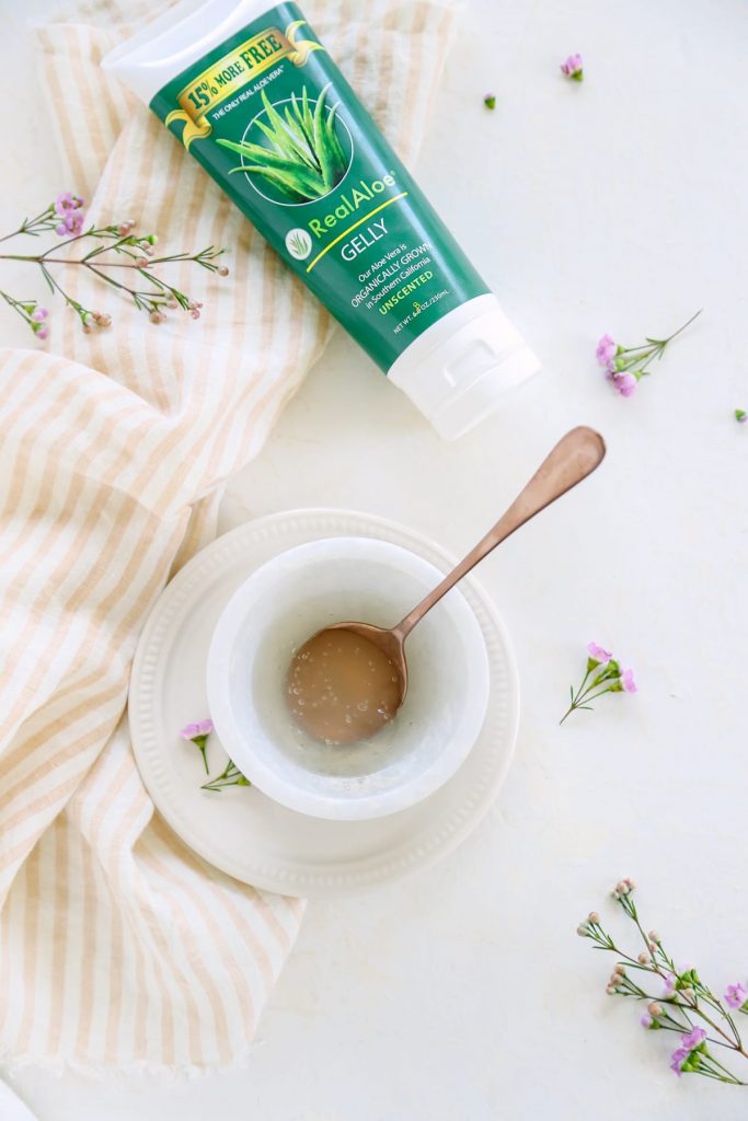 Trust me, you need to make this Soothing Aloe and Coconut Oil Moisturizer and use it after shaving or enjoying time in the sun.