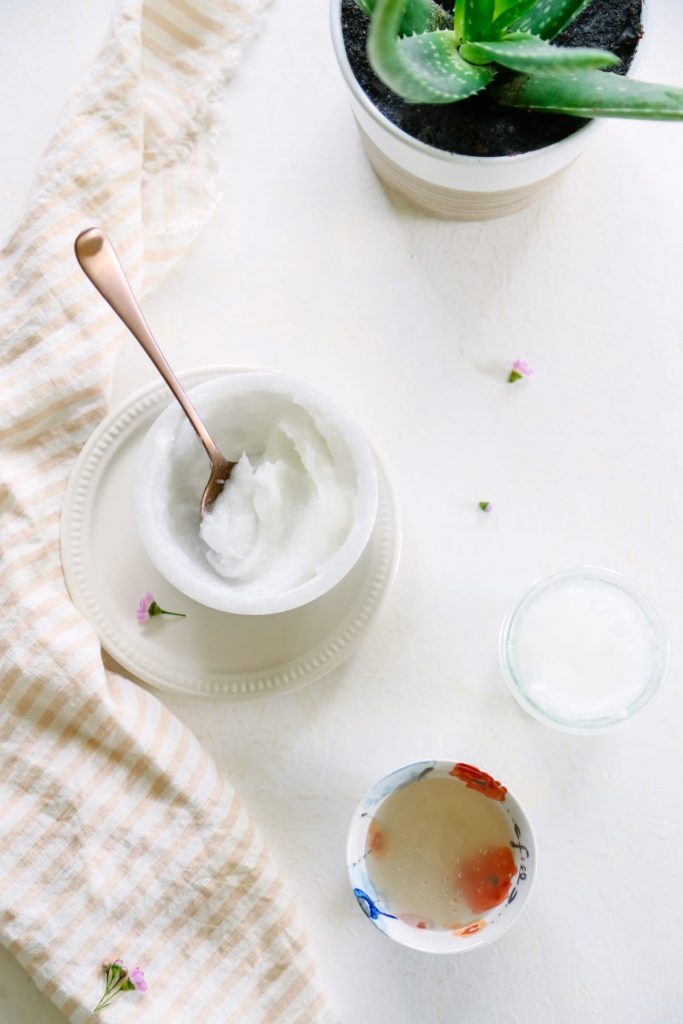 Trust me, you need to make this Soothing Aloe and Coconut Oil Moisturizer and use it after shaving or enjoying time in the sun.