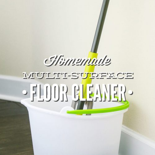 Homemade Floor Cleaner Recipe - Yours and Mine ARE Ours