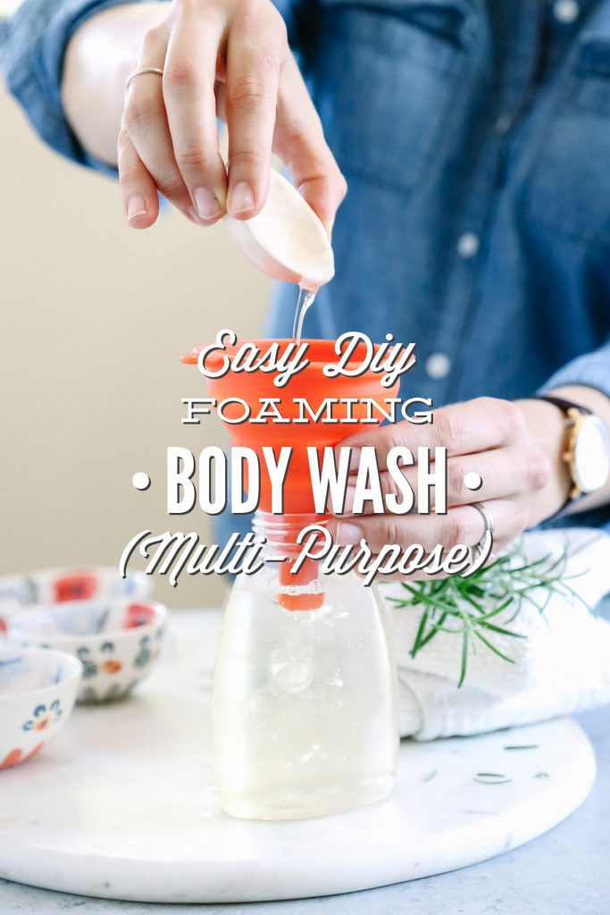 Pin by Kerry Mould on Living Greener  Foaming body wash, Body wash,  Homemade body wash