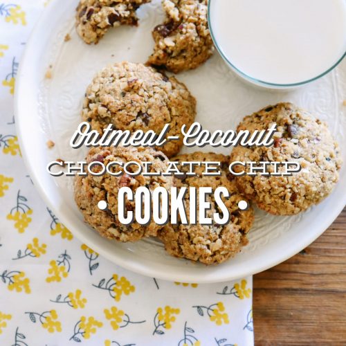 Oatmeal-Coconut Chocolate Chip Cookies