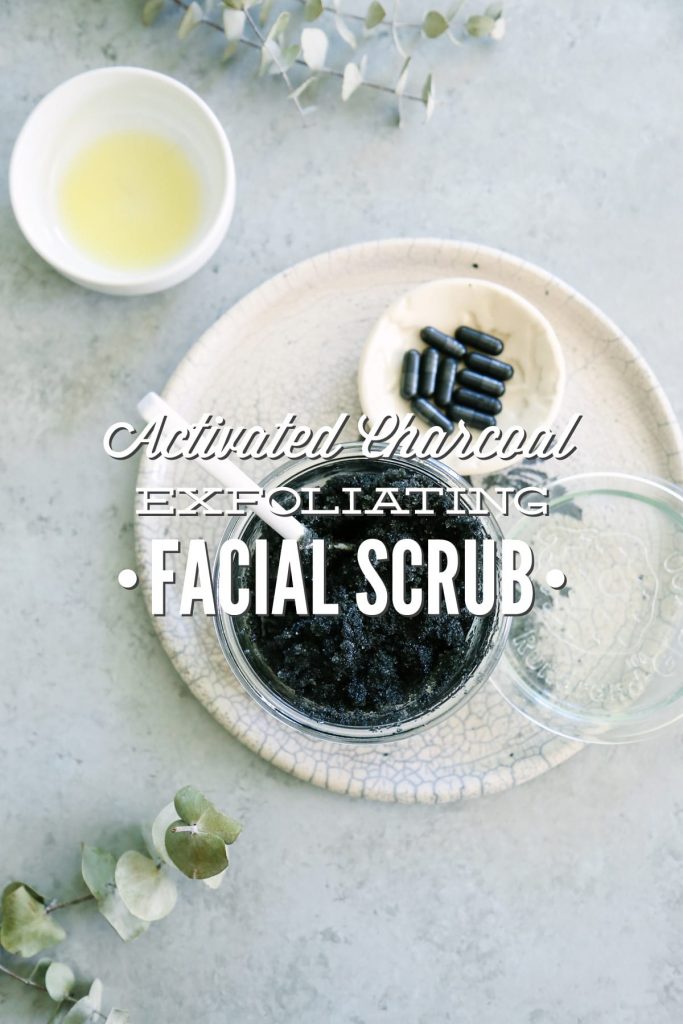 Super easy activated charcoal scrub for your face. Leaves my skin clean and refreshed. Love this! And who knew charcoal was so easy to find, and has so many uses?