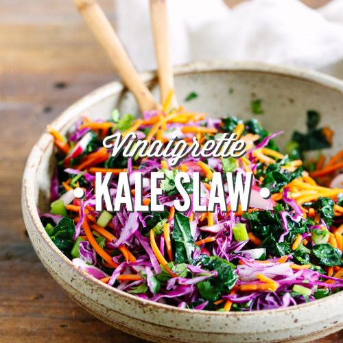 Vinaigrette Kale Slaw