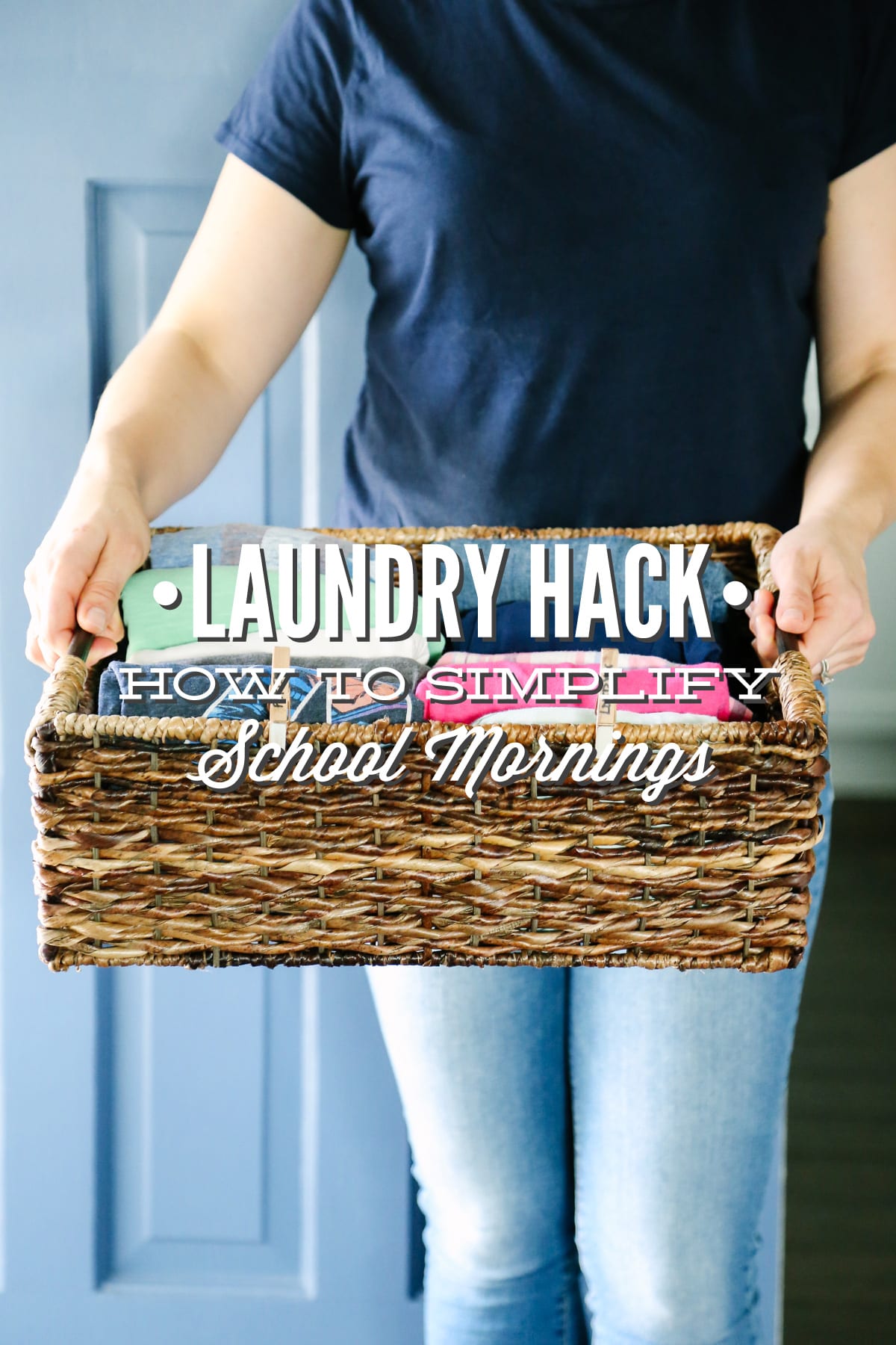The Laundry Box Hack: How to Simplify School Mornings