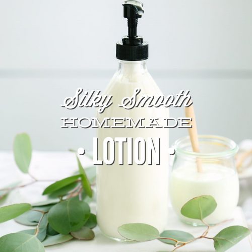 Silky Smooth Homemade Lotion