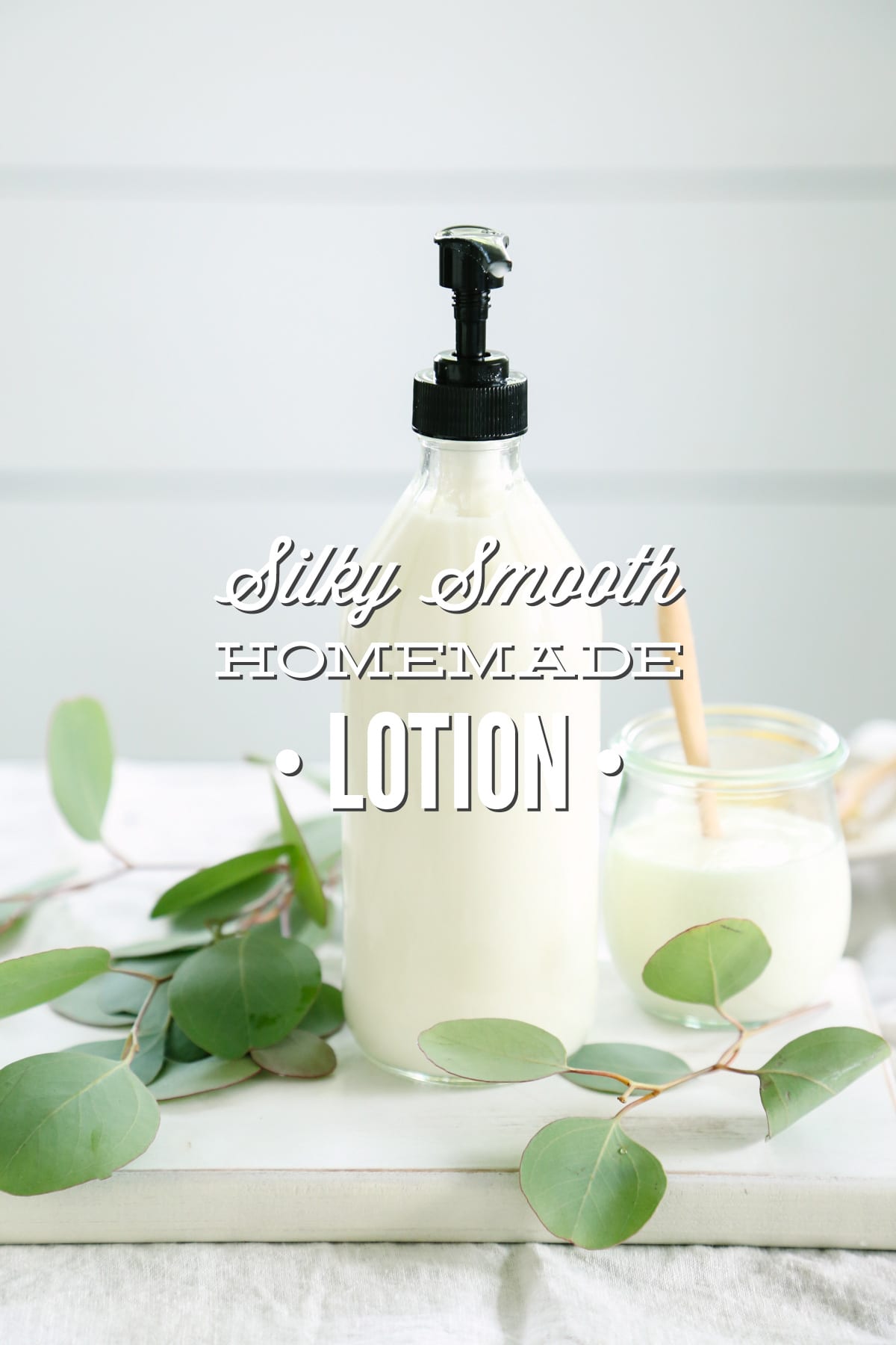 Silky Smooth Homemade Lotion - Live Simply