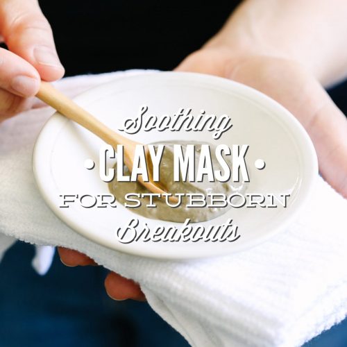 Soothing Clay Mask For Stubborn Breakouts and Scars