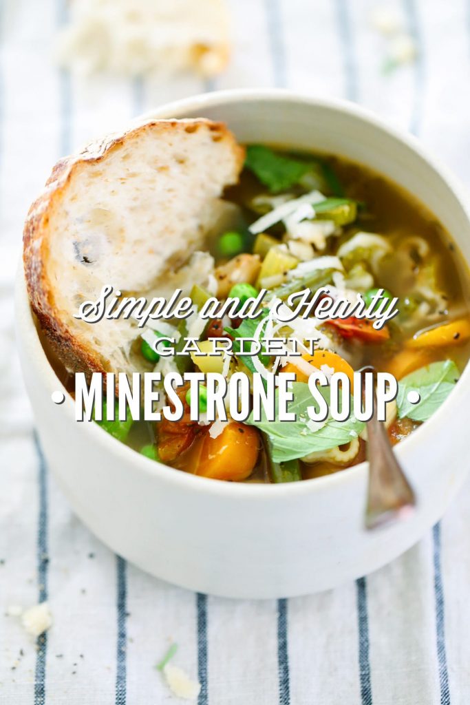 So good! Love this healthy garden-inspired soup. Makes enough for dinner and lunch. A vegetarian soup that's hearty, naturally- flavorful, and easy to make!