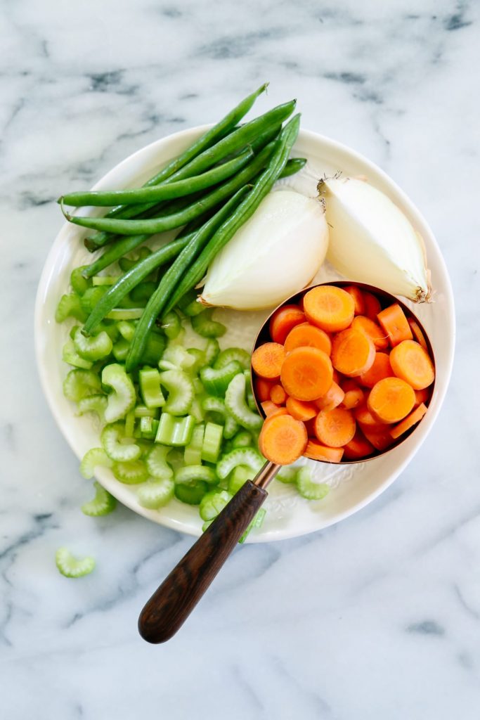 So good! Love this healthy garden-inspired soup. Makes enough for dinner and lunch. A vegetarian soup that's hearty, naturally- flavorful, and easy to make!