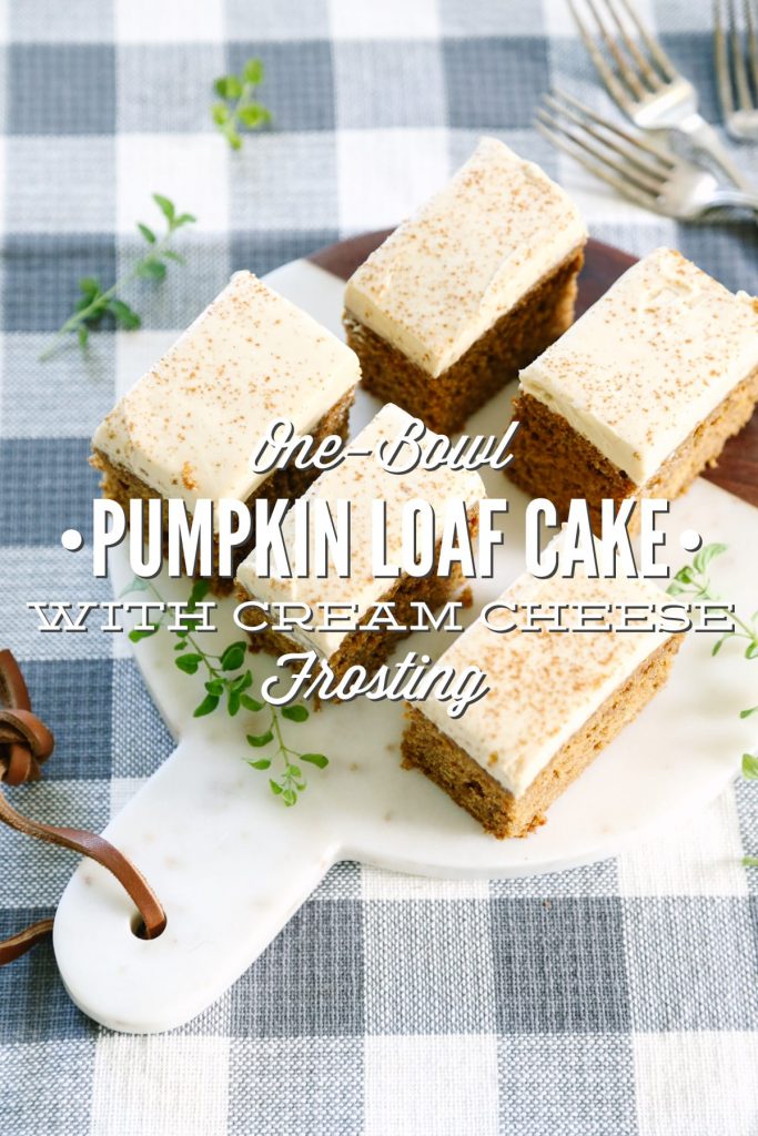 Sooo good! And no refined sugar, not even in the frosting. A whole grain pumpkin cake.