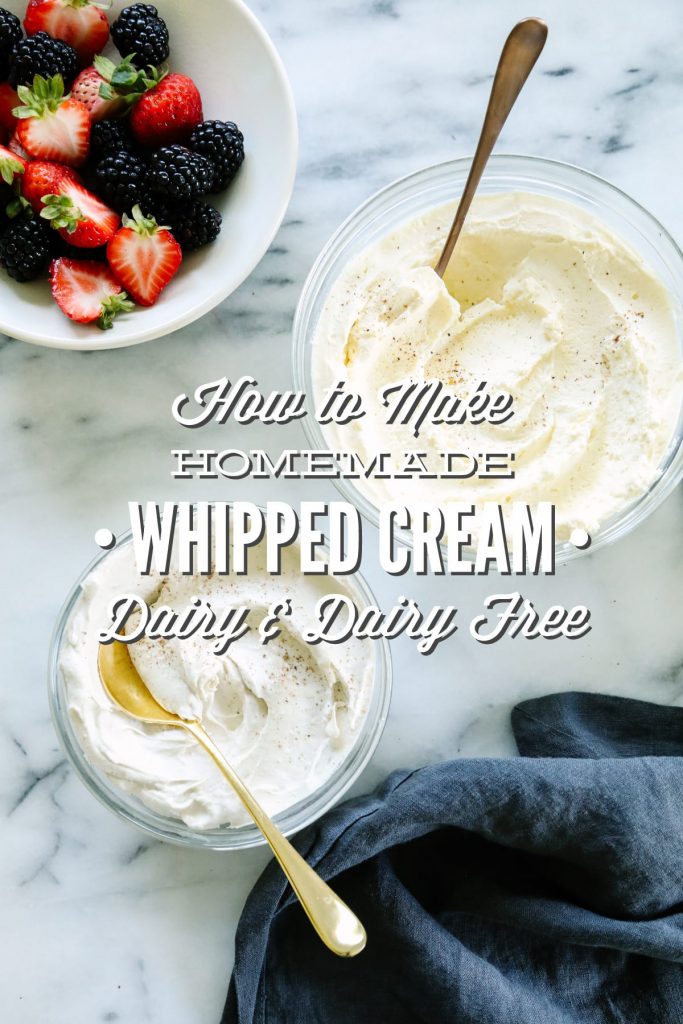 How to Make Homemade Whipped Cream