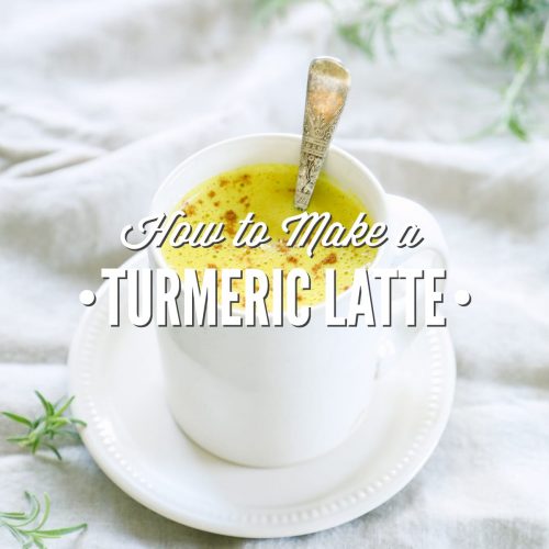 How to Make a Turmeric Latte