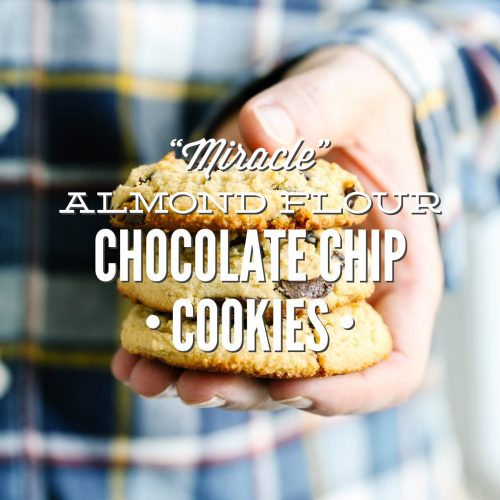 Miracle Almond Flour Chocolate Chip Cookies