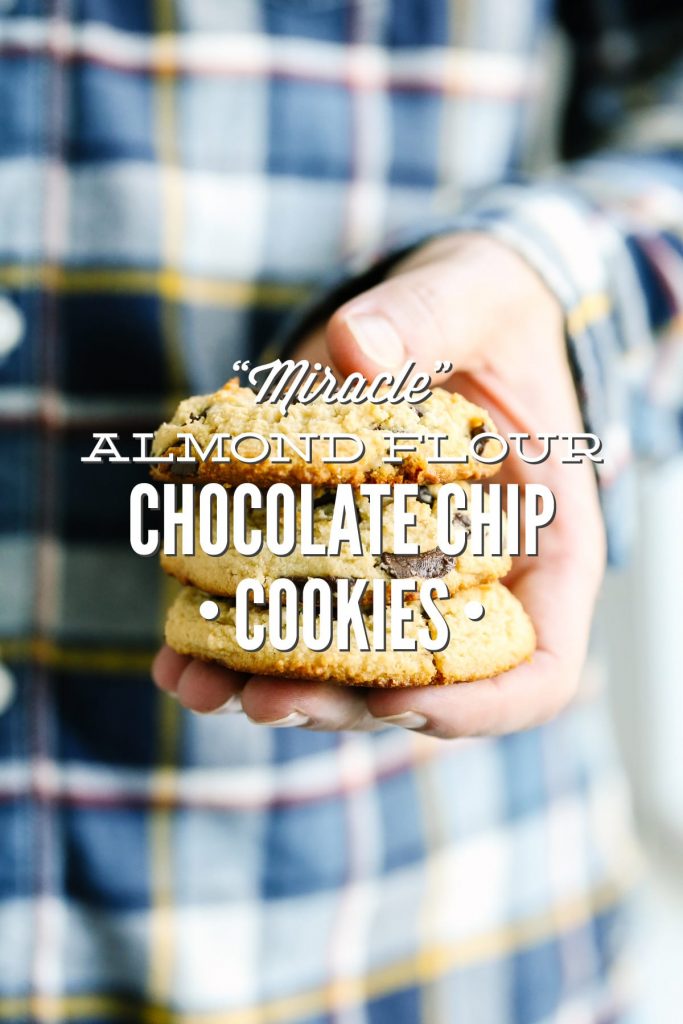 Miracle Almond Flour Chocolate Chip Cookies