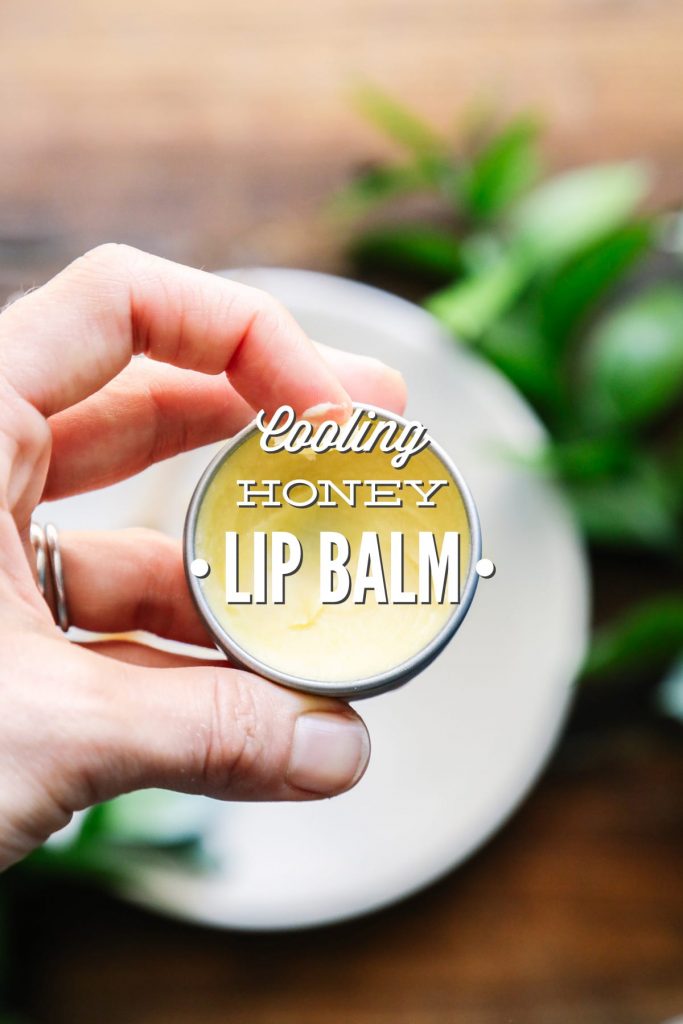 Love this simple honey lip balm. The honey perfectly blends with the other simple ingredients. Cooling and soothing!