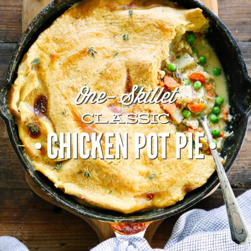 One-Skillet Classic Chicken Pot Pie