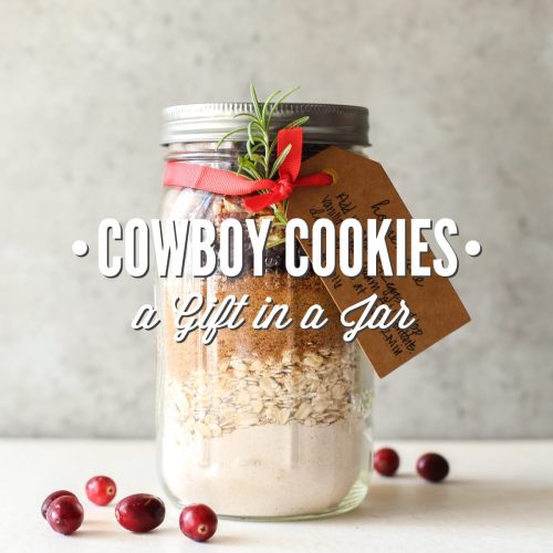 Cowboy Cookie Mix in a Jar Recipe