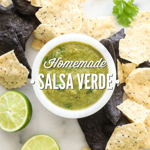 Homemade Salsa Verde